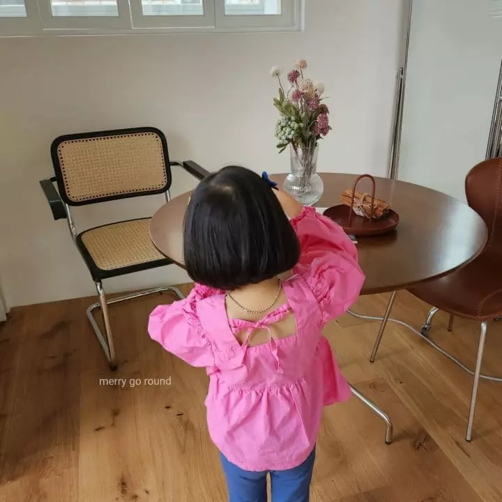 Merry Go Round - Korean Children Fashion - #magicofchildhood - Square Blouse - 6