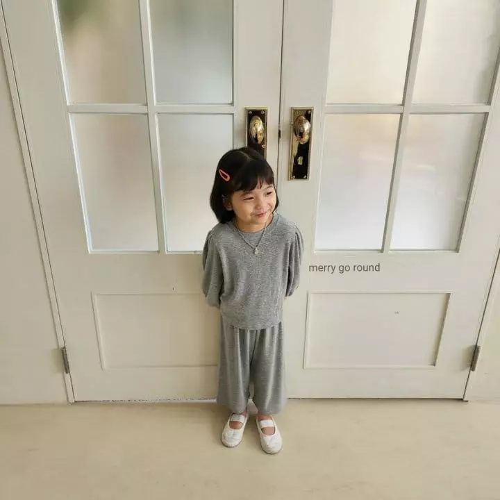 Merry Go Round - Korean Children Fashion - #littlefashionista - Easy Homwear Set - 4