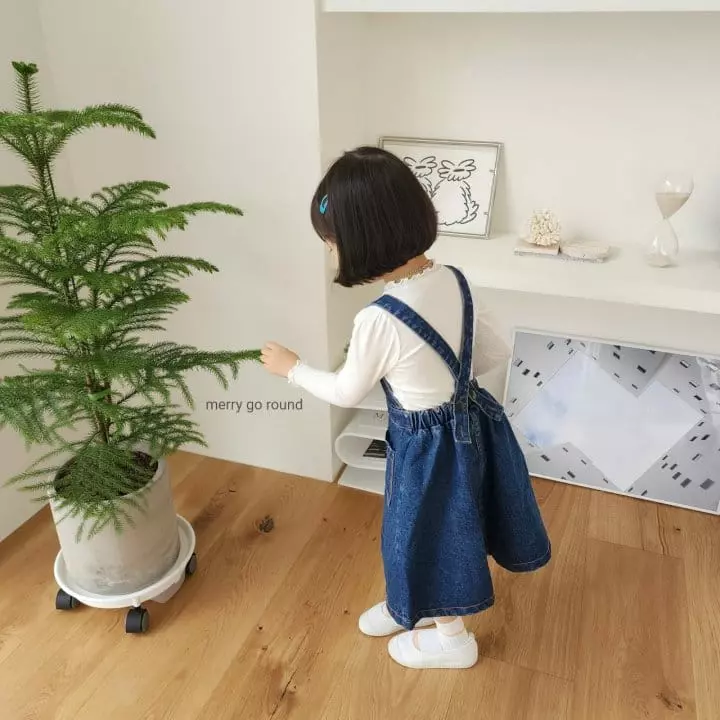 Merry Go Round - Korean Children Fashion - #prettylittlegirls - Dungarees One-piece - 9