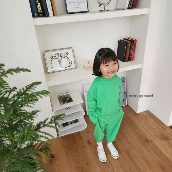 Merry Go Round - Korean Children Fashion - #prettylittlegirls - Basic Top Bottom Set