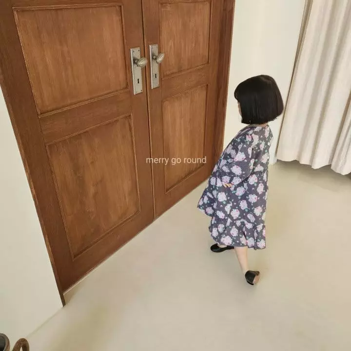 Merry Go Round - Korean Children Fashion - #todddlerfashion - Rose One-piece - 10