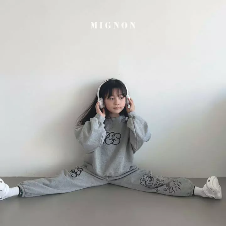 Mignon - Korean Children Fashion - #discoveringself - Kid Top Bottom Set - 8