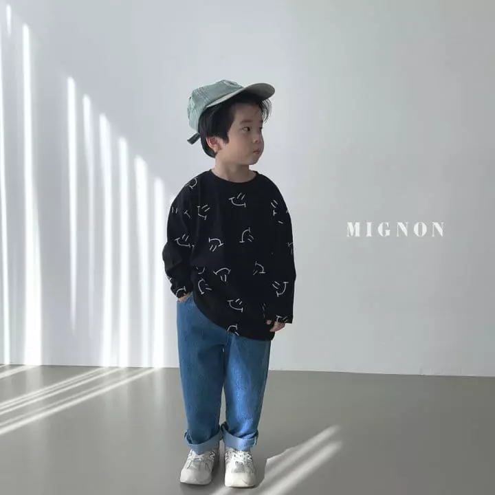 Mignon - Korean Children Fashion - #stylishchildhood - Smile Tee - 12