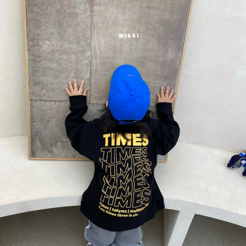 Mikki - Korean Children Fashion - #childofig - Time Sticky Tee
