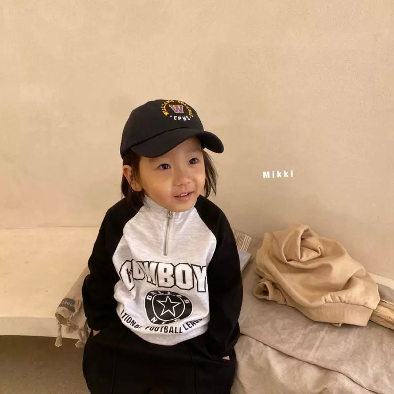 Mikki - Korean Children Fashion - #designkidswear - Cow Zip-up Sweatshirt - 2