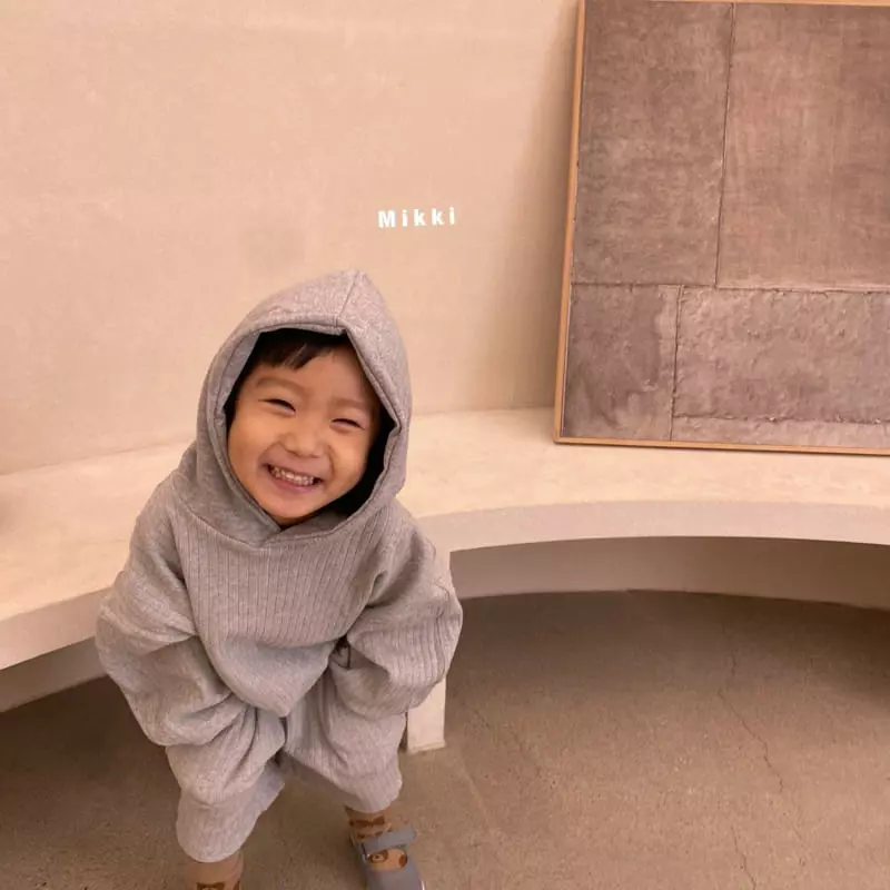 Mikki - Korean Children Fashion - #designkidswear - Quilting Rin Hoody Tee with Mom