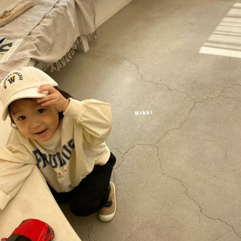 Mikki - Korean Children Fashion - #designkidswear - Windbreaker Sweatshirt with Mom - 5