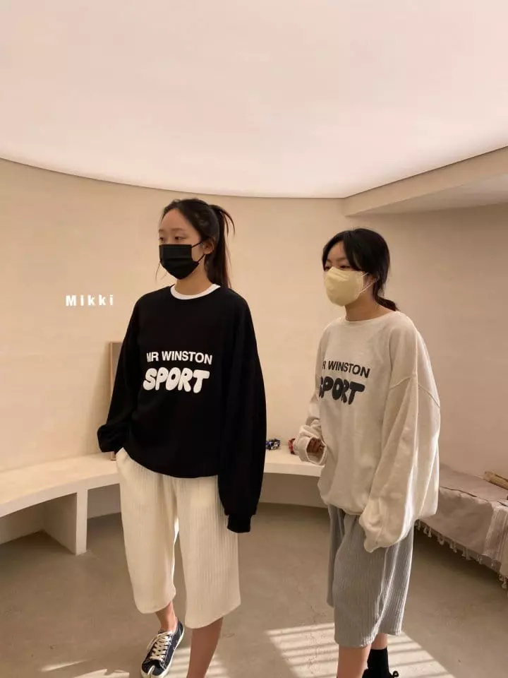 Mikki - Korean Children Fashion - #fashionkids - Spring Mr Sweatshirt with Mom - 12