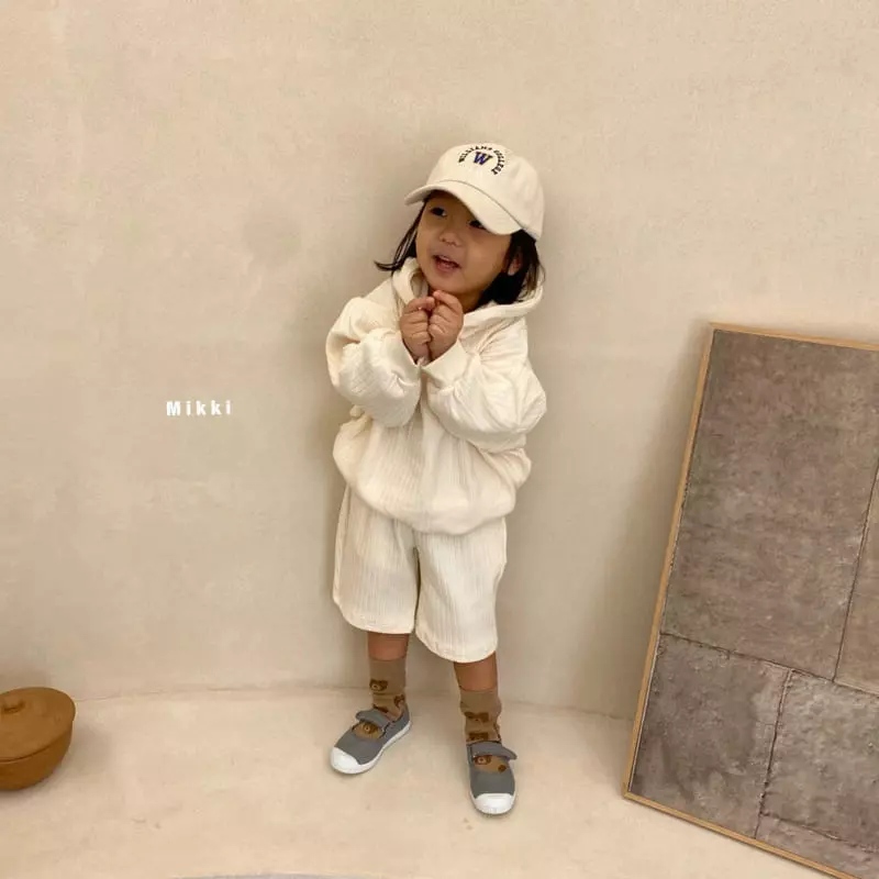 Mikki - Korean Children Fashion - #fashionkids - Quilting Rin Hoody Tee with Mom - 4