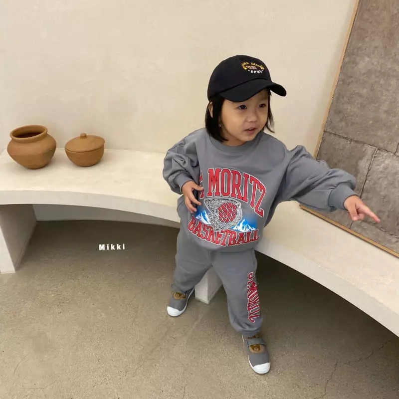 Mikki - Korean Children Fashion - #minifashionista - Stripes Top Bottom Set - 12