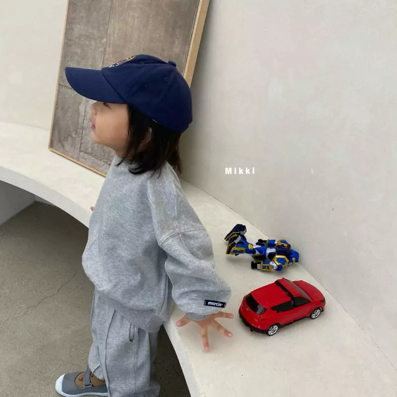 Mikki - Korean Children Fashion - #minifashionista - Spring Merci Sweatshirt - 4