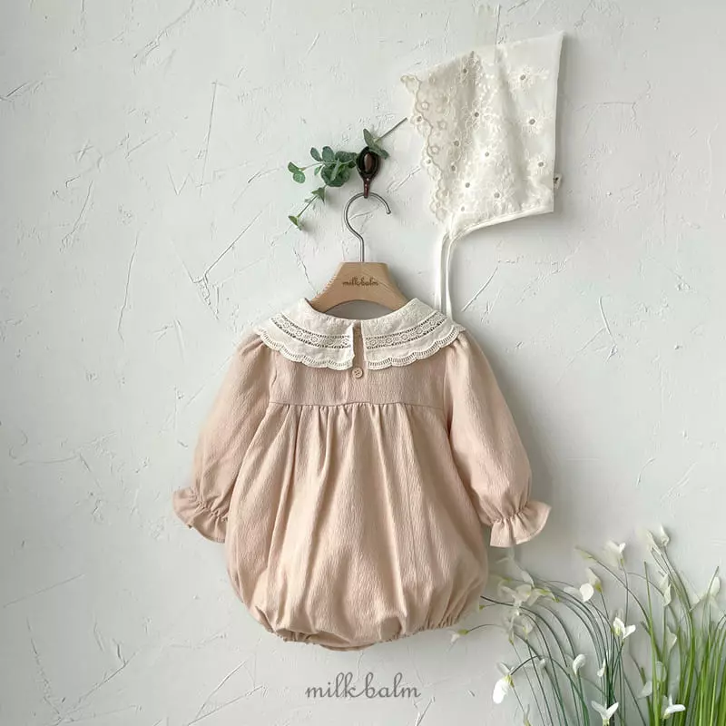 Milk Balm - Korean Baby Fashion - #babyboutiqueclothing - Aria Bodysuit - 12