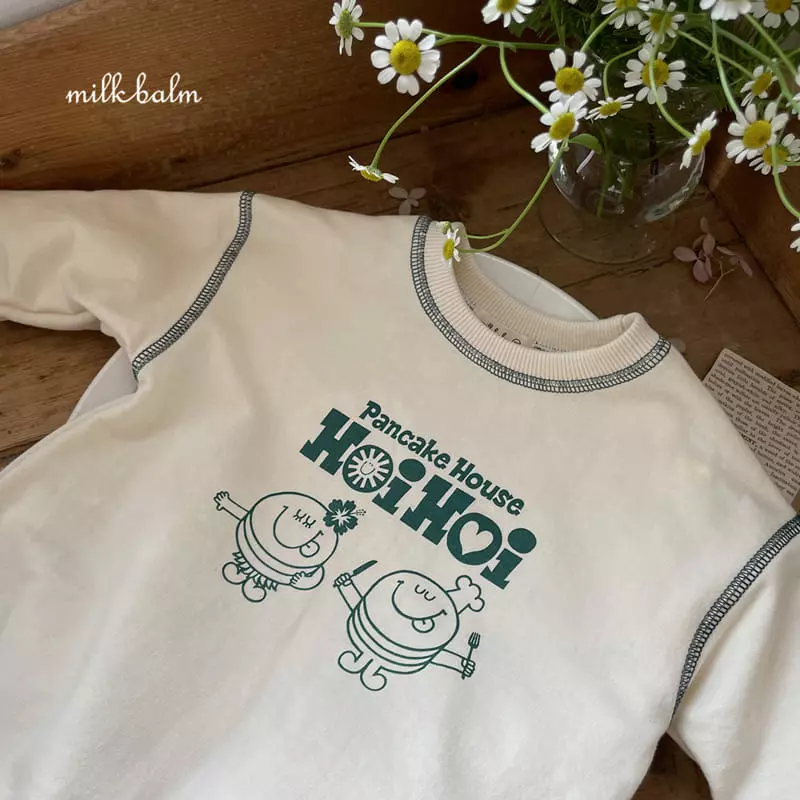 Milk Balm - Korean Baby Fashion - #babygirlfashion - Pan Cake Bodysuit