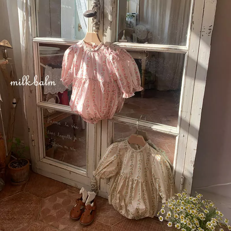 Milk Balm - Korean Baby Fashion - #babylifestyle - Manon Bodysuit