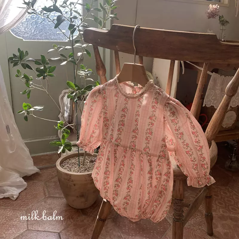 Milk Balm - Korean Baby Fashion - #babyoninstagram - Manon Bodysuit - 2