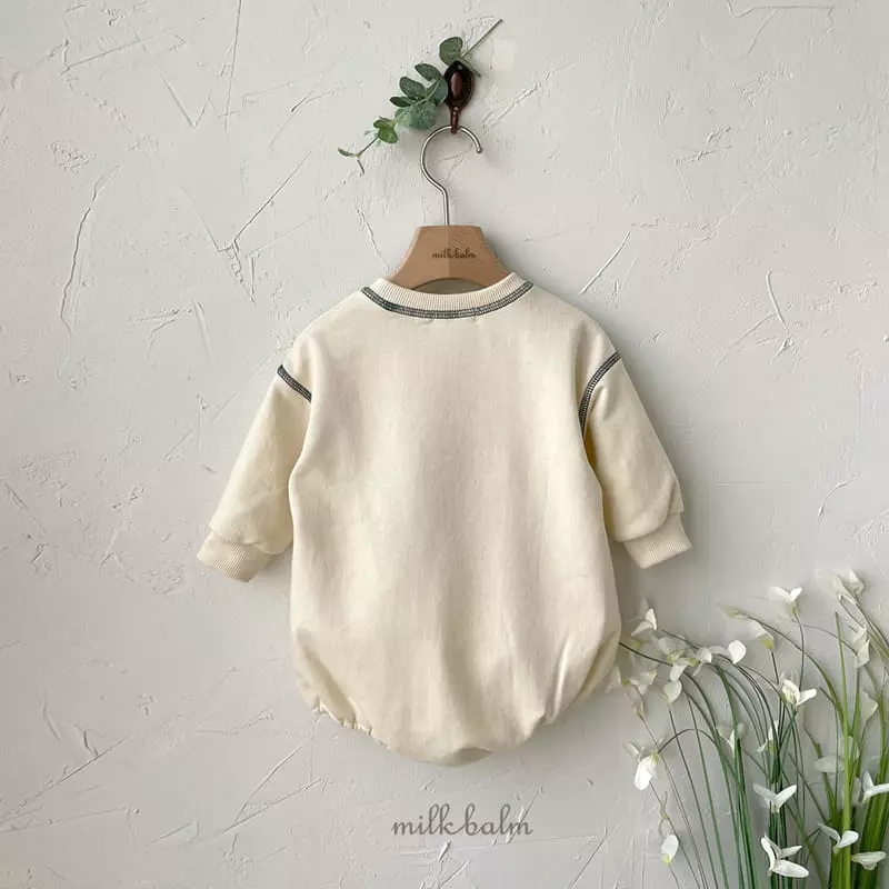 Milk Balm - Korean Baby Fashion - #babyoninstagram - Pan Cake Bodysuit - 4