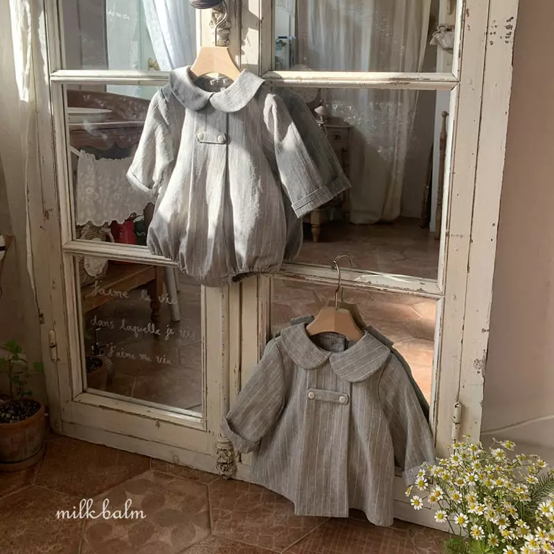 Milk Balm - Korean Baby Fashion - #babyoutfit - Brody Bodysuit - 2
