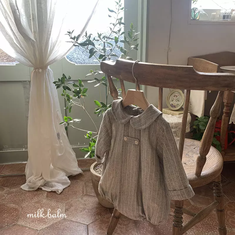 Milk Balm - Korean Baby Fashion - #babyoutfit - Brody Bodysuit - 3