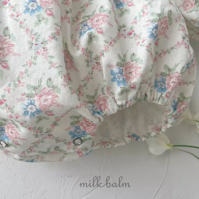 Milk Balm - Korean Baby Fashion - #babyoutfit - A Frill Bodysuit - 8