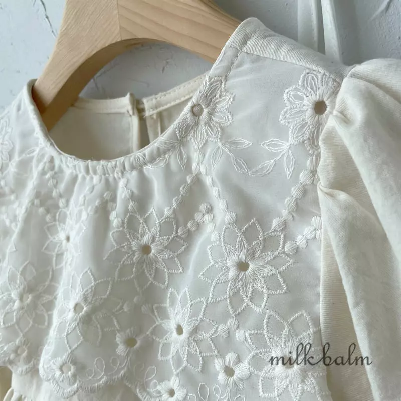 Milk Balm - Korean Baby Fashion - #onlinebabyboutique - Swan Bodysuit - 6