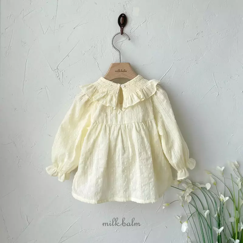 Milk Balm - Korean Children Fashion - #Kfashion4kids - A Frill Blouse - 8