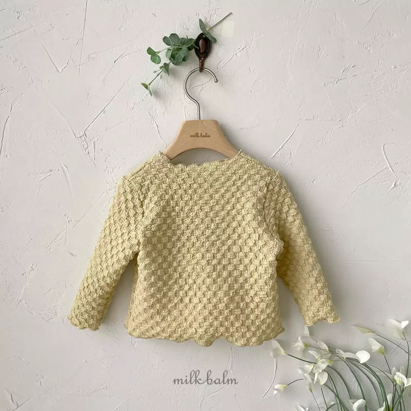 Milk Balm - Korean Children Fashion - #discoveringself - Bubble Cardigan - 6