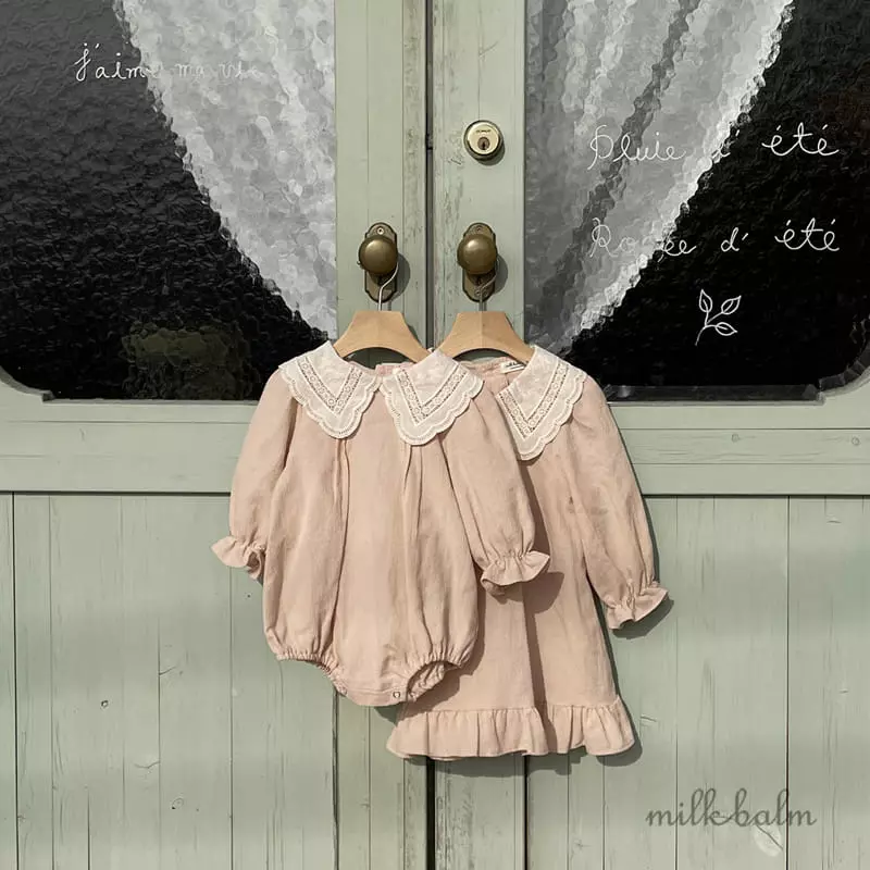 Milk Balm - Korean Children Fashion - #discoveringself - Aria One-piece