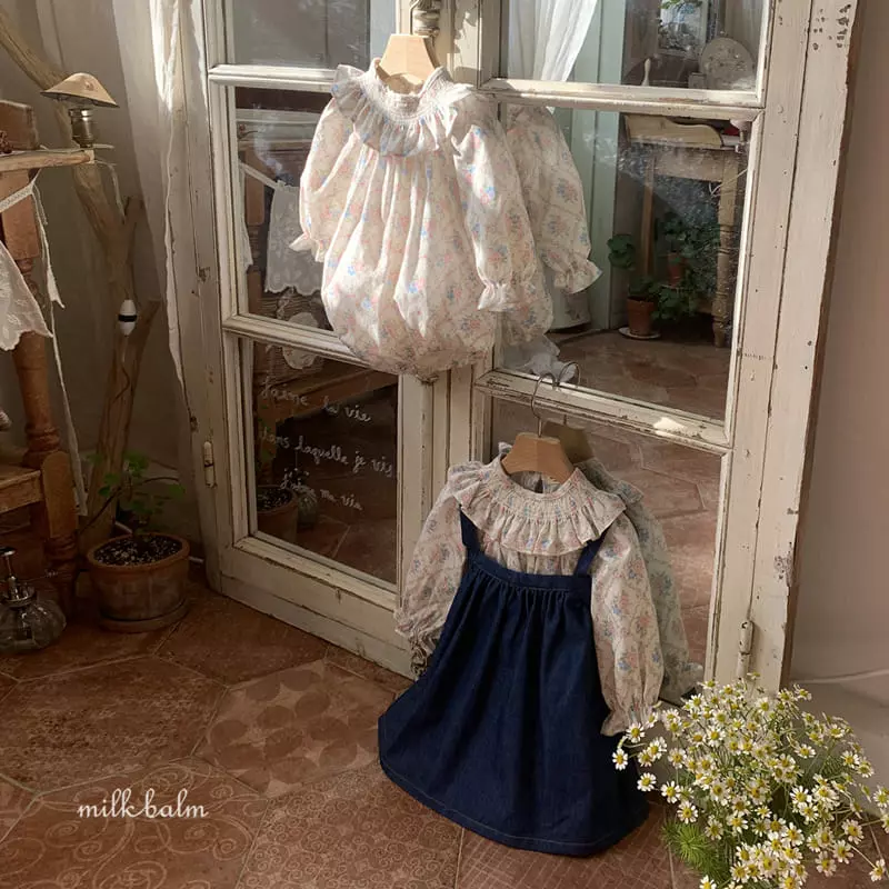 Milk Balm - Korean Children Fashion - #discoveringself - A Frill Blouse - 4