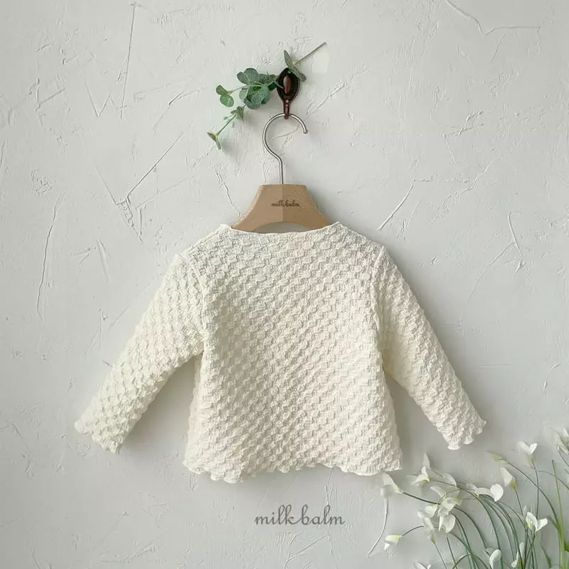 Milk Balm - Korean Children Fashion - #kidsstore - Bubble Cardigan - 9