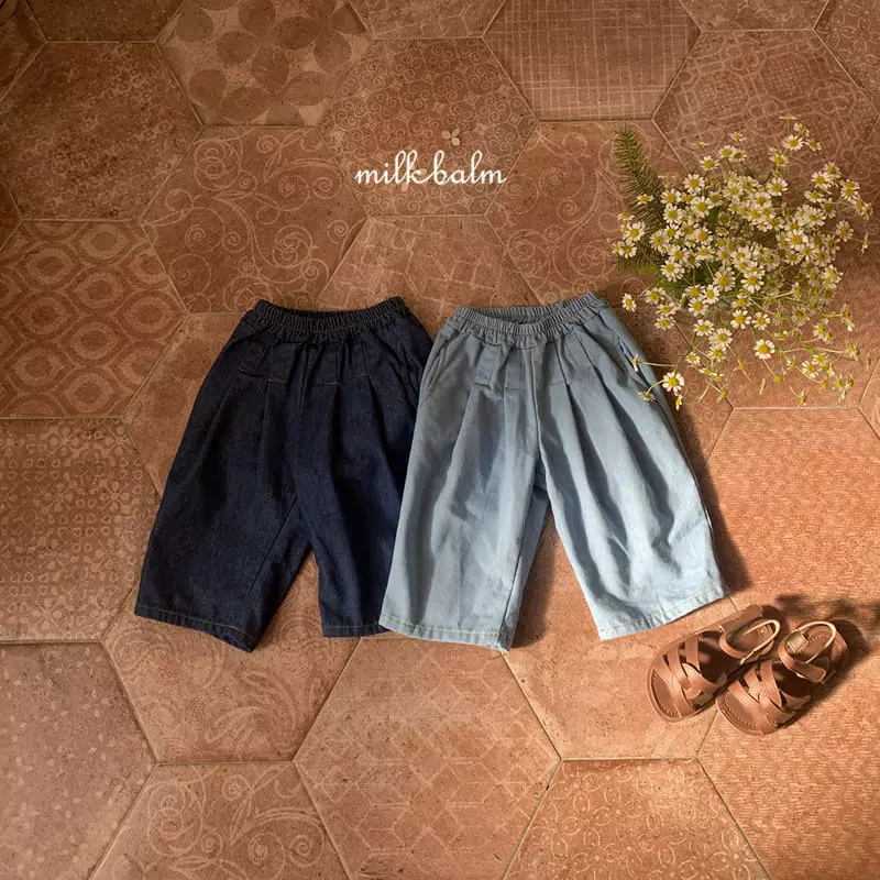 Milk Balm - Korean Children Fashion - #kidzfashiontrend - Milk Wide Jeans - 2