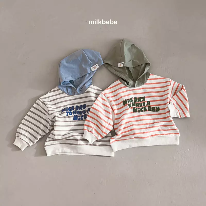 Milk Bebe - Korean Children Fashion - #childofig - Nice Hoody Tee