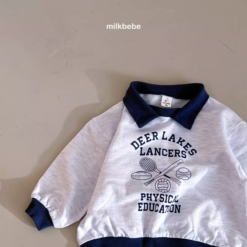 Milk Bebe - Korean Children Fashion - #designkidswear - Raket Tee - 7