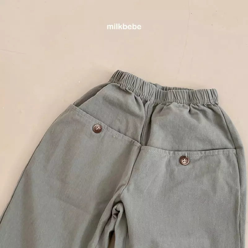 Milk Bebe - Korean Children Fashion - #fashionkids - Button Pants