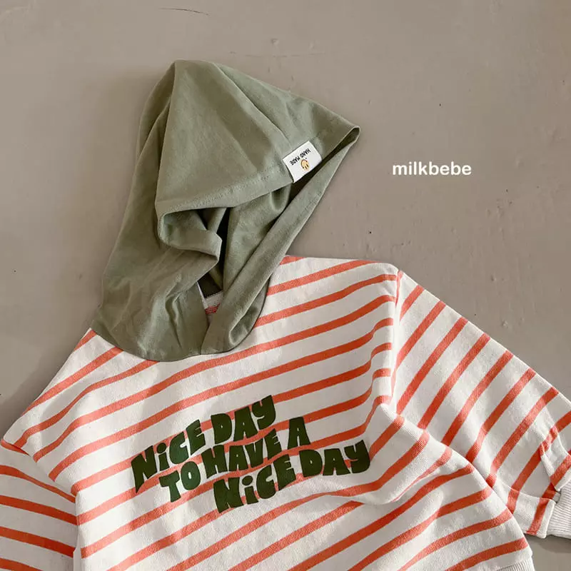 Milk Bebe - Korean Children Fashion - #kidsstore - Nice Hoody Tee - 7