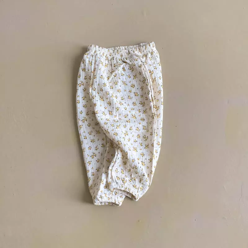 Milk Bebe - Korean Children Fashion - #kidsstore - Flower Pants - 6