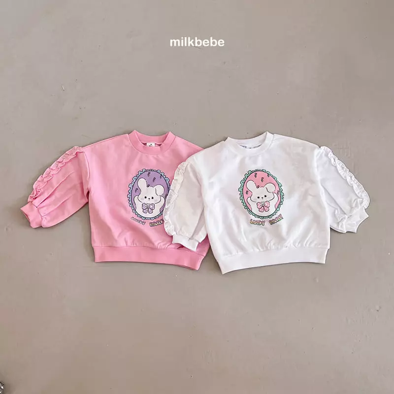 Milk Bebe - Korean Children Fashion - #kidzfashiontrend - Lucky Barnie Tee