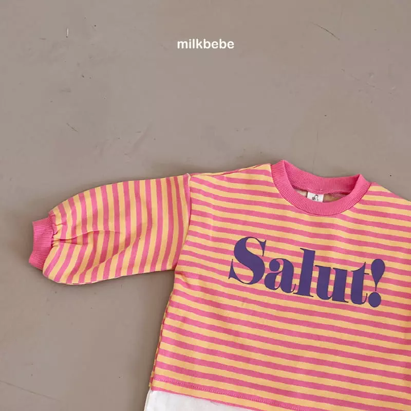 Milk Bebe - Korean Children Fashion - #magicofchildhood - Hello Tee - 6