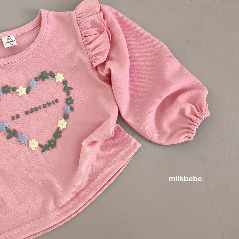 Milk Bebe - Korean Children Fashion - #magicofchildhood - Lovely Tee - 4