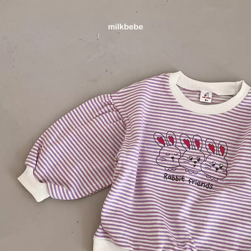 Milk Bebe - Korean Children Fashion - #minifashionista - Rabbit Tee - 4