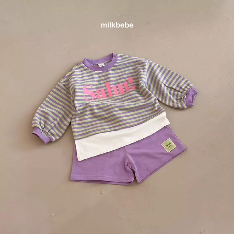 Milk Bebe - Korean Children Fashion - #prettylittlegirls - Hello Tee - 8