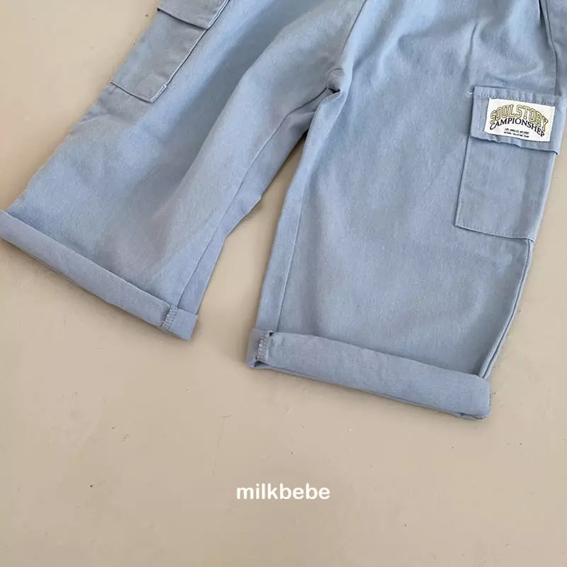 Milk Bebe - Korean Children Fashion - #stylishchildhood - Cargi Pants - 3