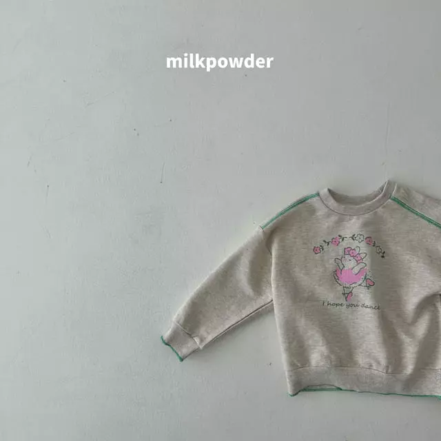 Milk Powder - Korean Children Fashion - #childofig - Rabbit Sweatshirt - 2