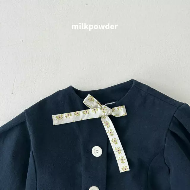 Milk Powder - Korean Children Fashion - #discoveringself - Ribbon Jacket - 9