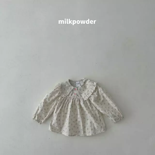 Milk Powder - Korean Children Fashion - #fashionkids - Fla Blouse - 2