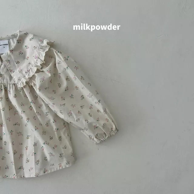 Milk Powder - Korean Children Fashion - #kidsshorts - Fla Blouse - 3