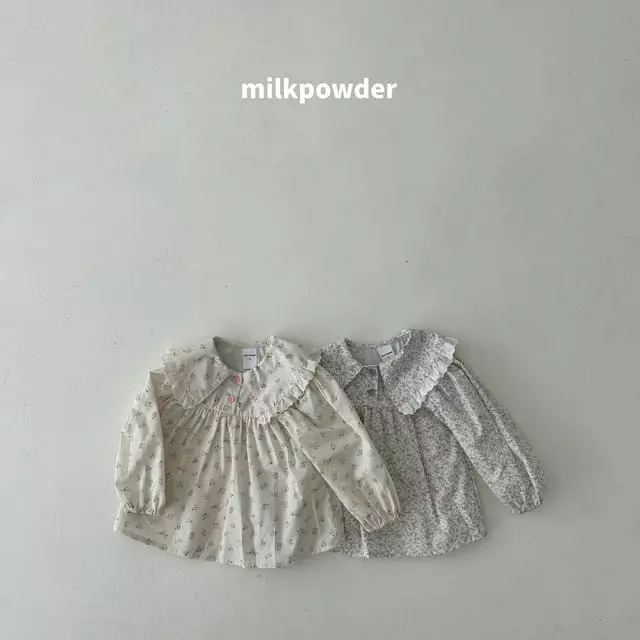 Milk Powder - Korean Children Fashion - #kidzfashiontrend - Fla Blouse - 5