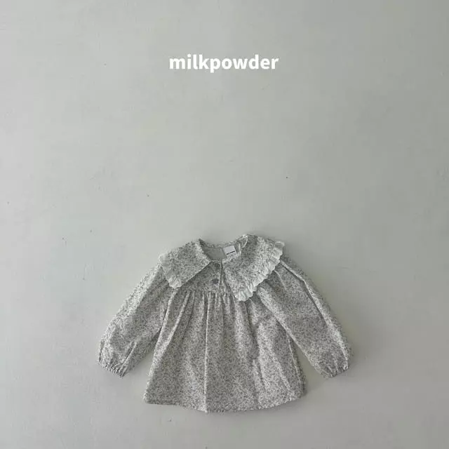 Milk Powder - Korean Children Fashion - #littlefashionista - Fla Blouse - 7