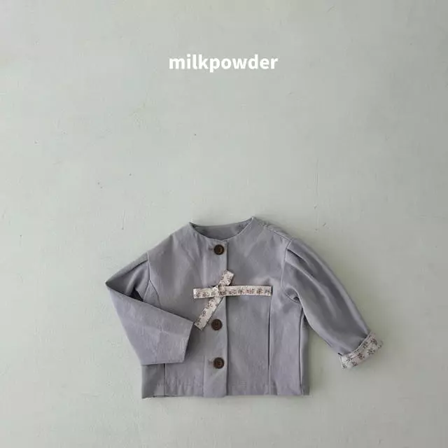 Milk Powder - Korean Children Fashion - #magicofchildhood - Ribbon Jacket - 2