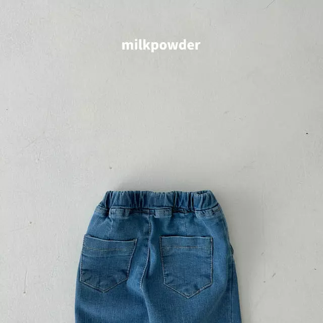 Milk Powder - Korean Children Fashion - #toddlerclothing - Pintuck Jeans - 4
