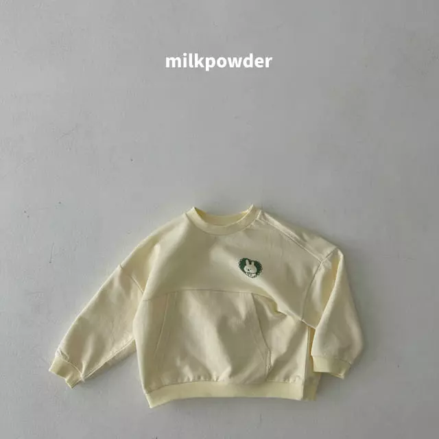 Milk Powder - Korean Children Fashion - #stylishchildhood - Pocket Sweatshirt - 2